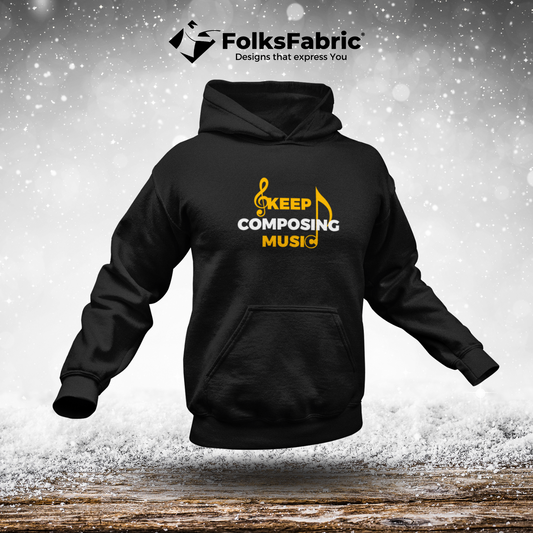 Keep Composing Music Hooded