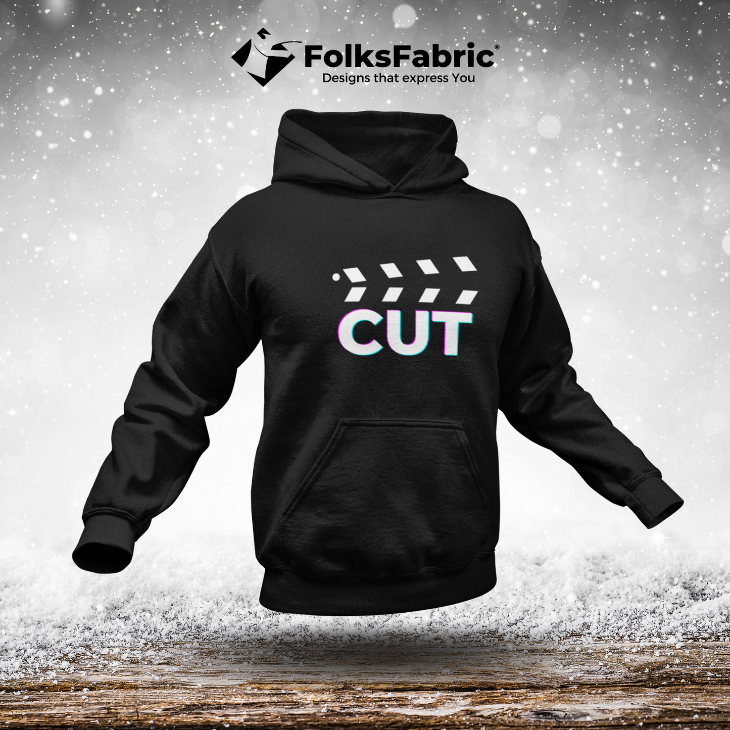 Cut Hoody