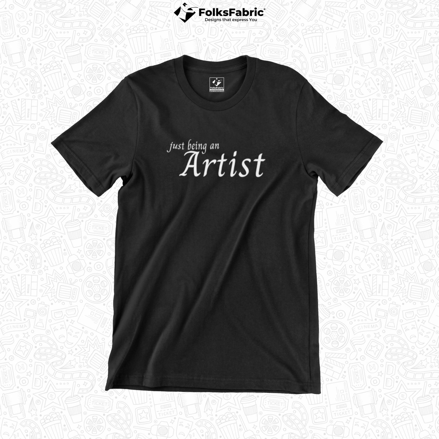 Just Being An Artist - FolksFabric 