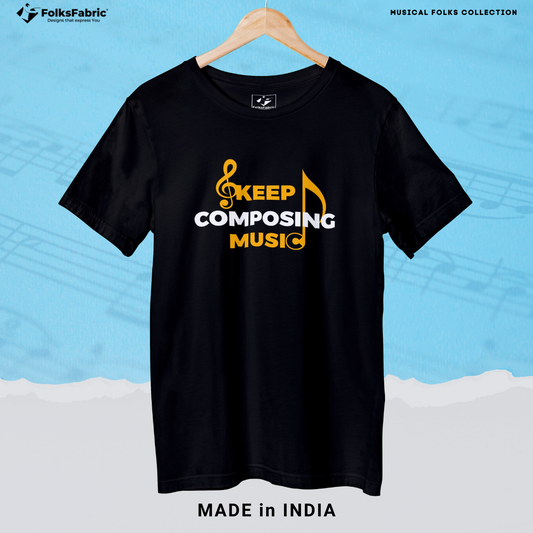 Keep Composing Music - FolksFabric 