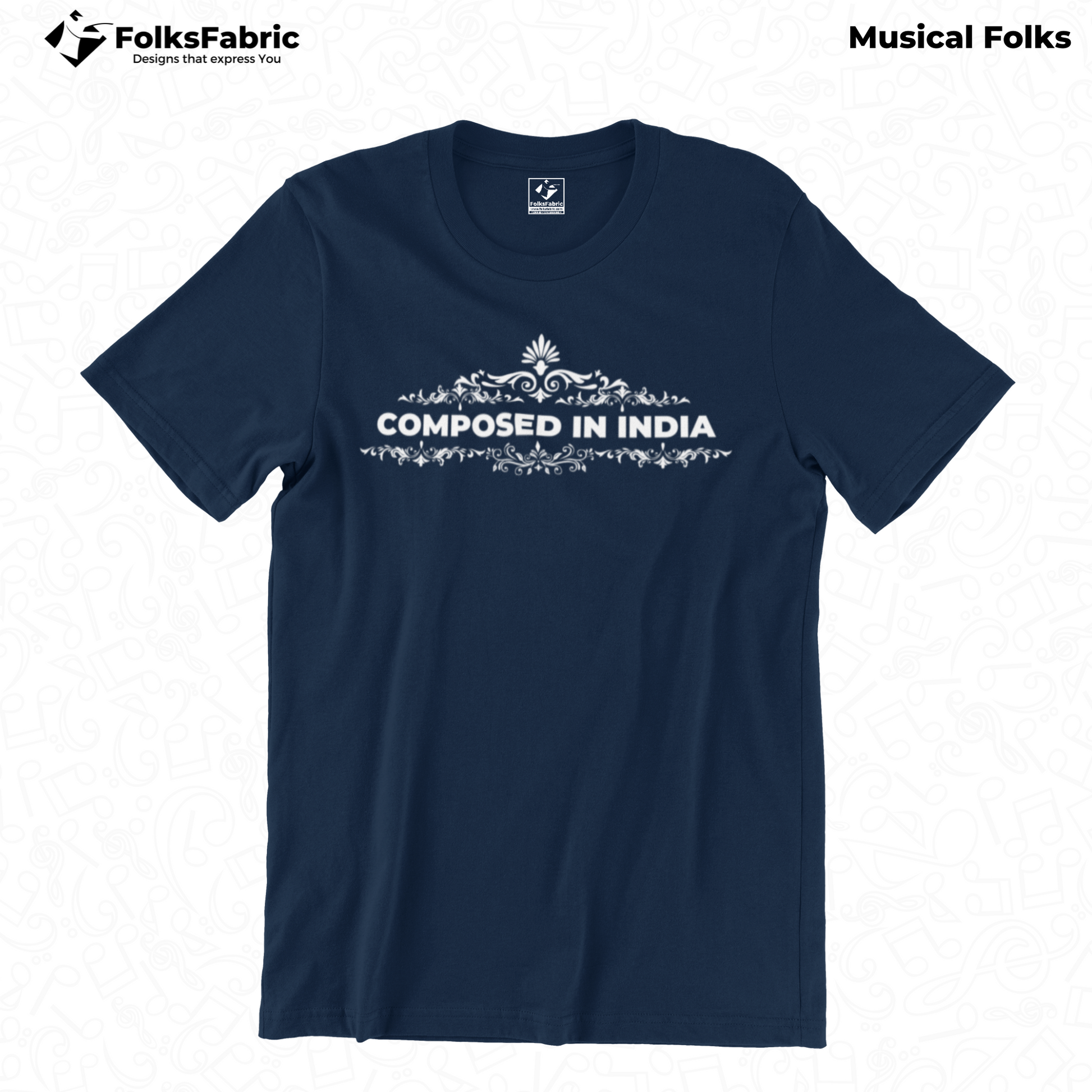 Composed in INDIA - FolksFabric 