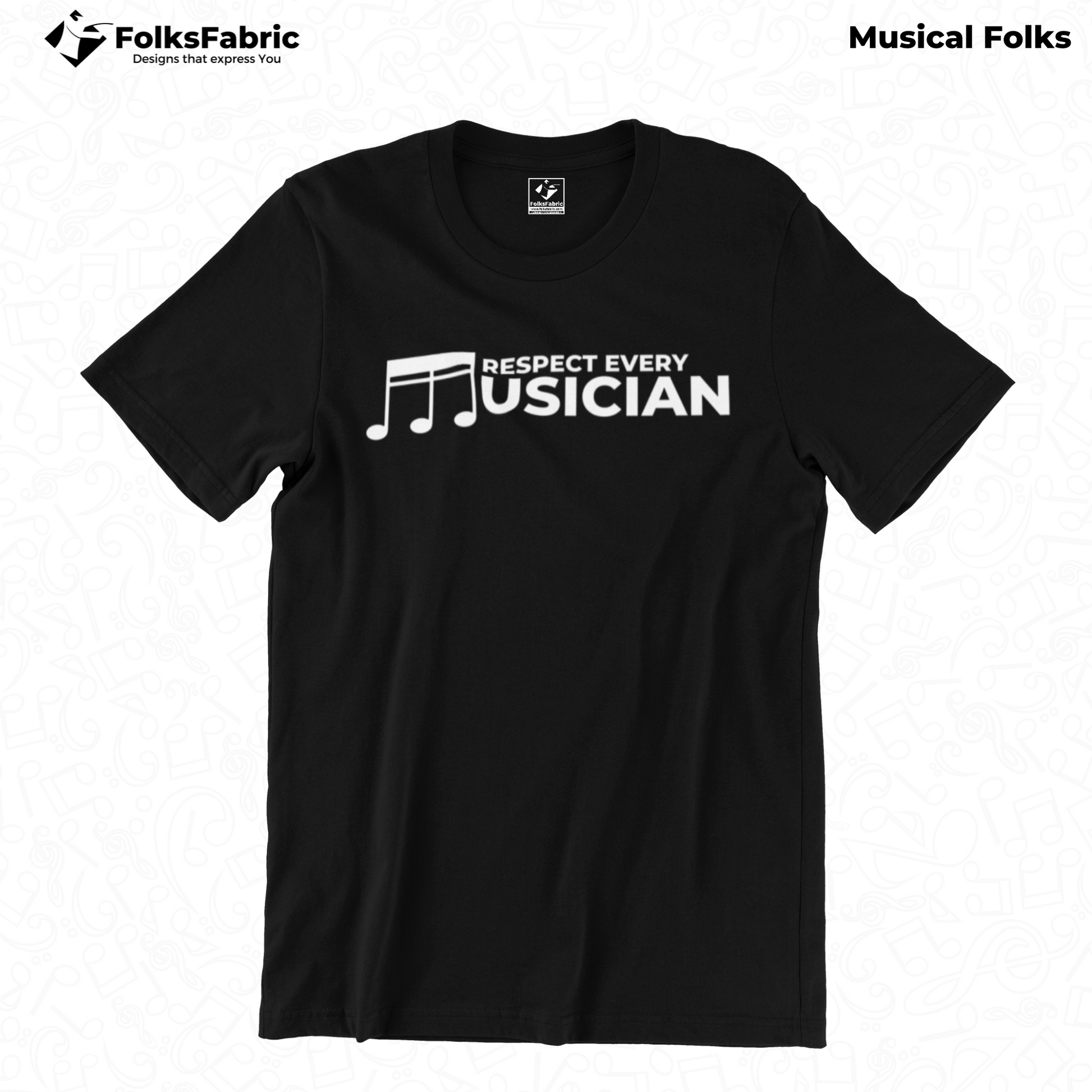 Respect every MUSICIAN - FolksFabric 