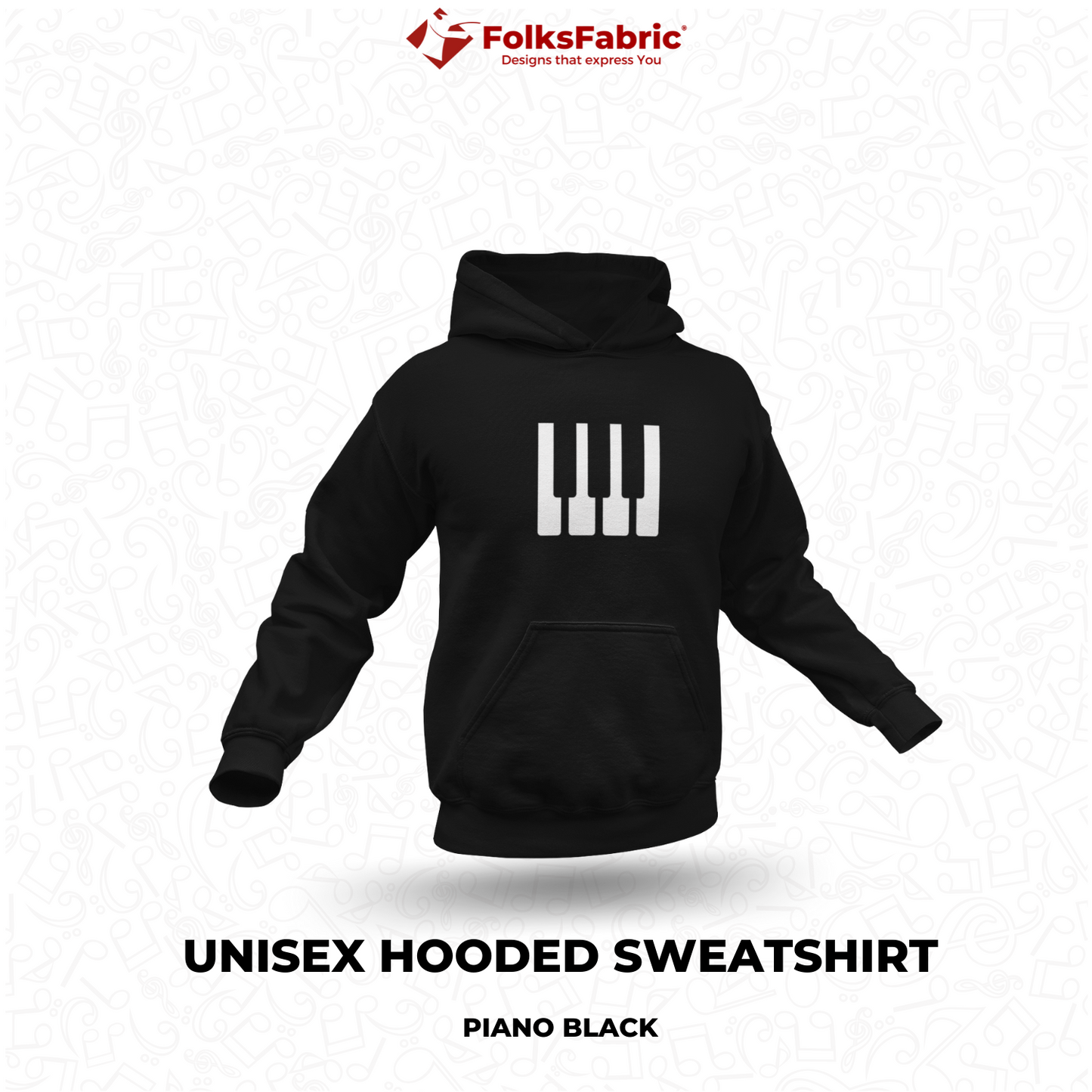 Keys Hoodie - FolksFabric 